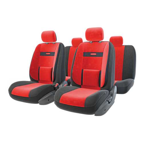Комплект чехлов на сиденья Autoprofi Comfort COM-1105 BK/RD (M) в ТНК