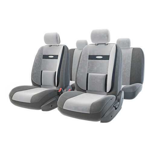 Комплект чехлов на сиденья Autoprofi Comfort COM-1105 D.GY/L.GY (M) в ТНК