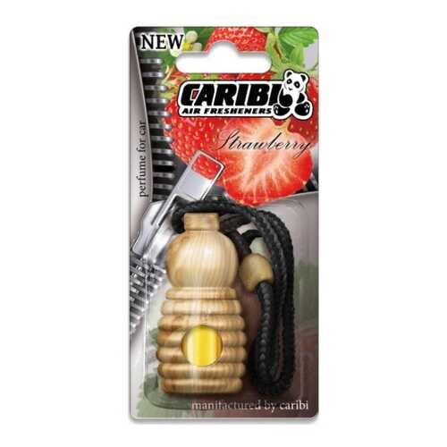 Ароматизатор CARIBI Клубника, деревянный бочонок CP-STRAWBERRY в ТНК