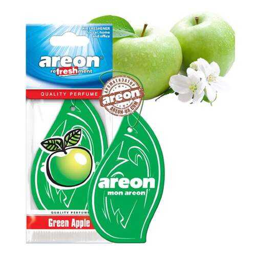 Aроматизатор (Елочка) AREON арт. AREONREFRESHMENTGREENAPPLE в ТНК