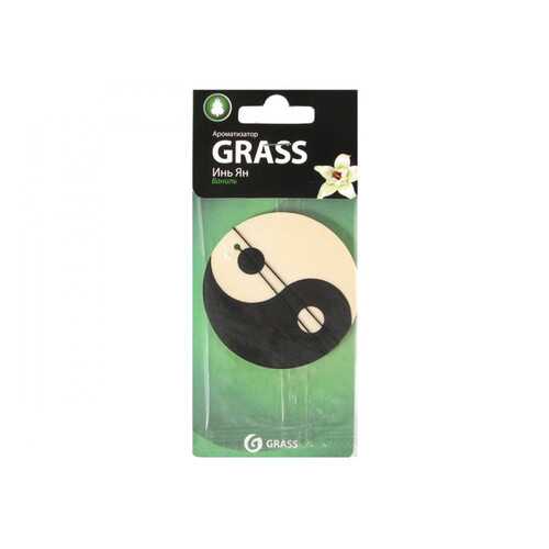 Ароматизатор картонный GraSS Инь Янь ваниль в ТНК