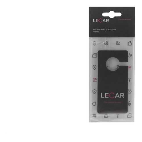 Ароматизатор LECAR пропитанный пластинка ваниль LECAR000042412 в ТНК