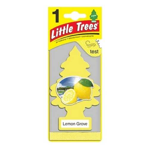 Ароматизатор подвесной LITTLE TREES Лимонный сад, елочка U1P10594RUSS в ТНК