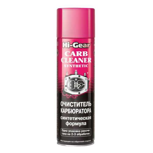 Очиститель карбюратора (синтетическая формула, аэрозоль) Hi Gear HG3121 в ТНК