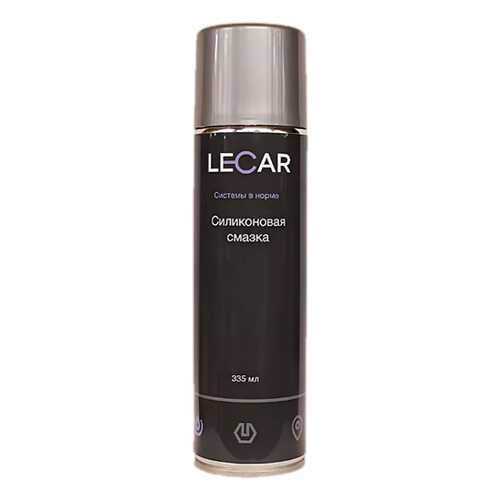 Смазка силиконовая 335 мл. (аэрозоль) LECAR в ТНК
