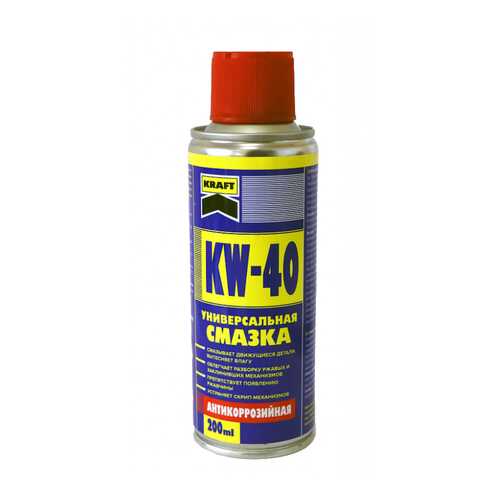 Смазка универсальная KRAFT KW-40 200 мл в ТНК