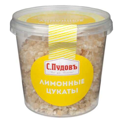 Лимонные цукаты С.Пудовъ 230 г в ТНК