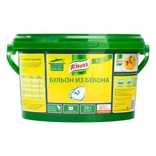 Бульон Knorr бекон 2 кг в ТНК