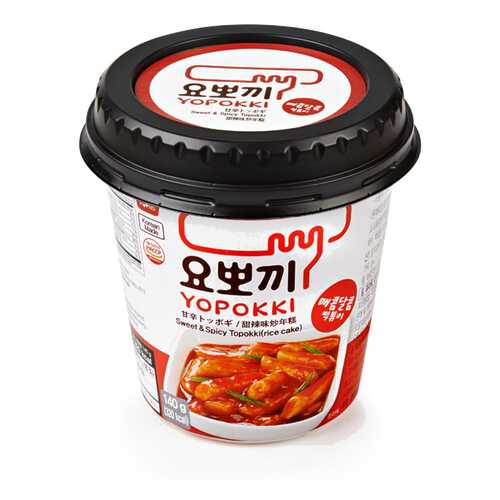 Рисовые палочки Young Poong Топокки сладко-острые 140 г в ТНК