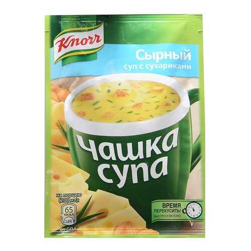 Суп Knorr чашка сырный с сухариками 15 г в ТНК