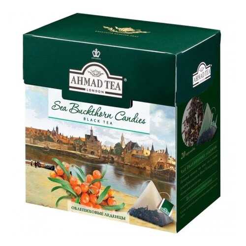 Чай черный Ahmad Tea облепиховые леденцы 20 пакетиков в ТНК