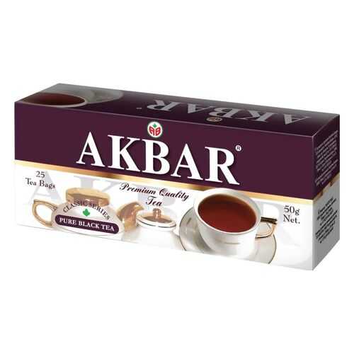 Чай черный Akbar 25 пакетиков в ТНК
