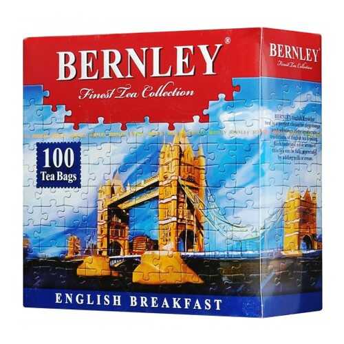 Чай черный Bernley english breakfast 100 пакетиков в ТНК
