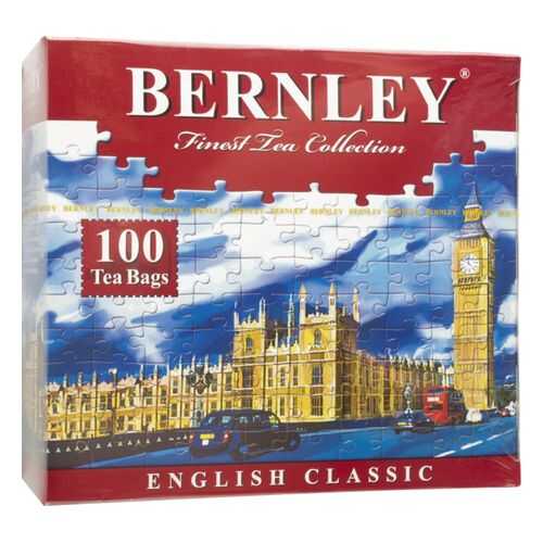 Чай черный Bernley english classic 100 пакетиков в ТНК