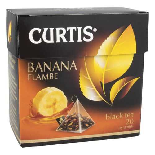 Чай черный Curtis banana flambe 20 пакетиков в ТНК
