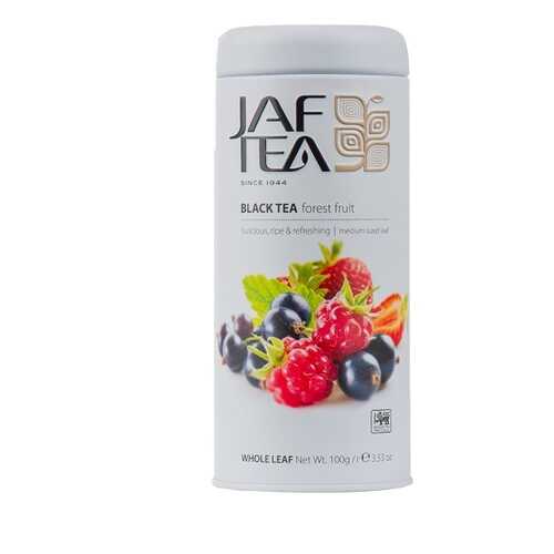 Чай черный JAF TEA Forest fruit с ароматом лесных ягод 100г Шри-Ланка в ТНК