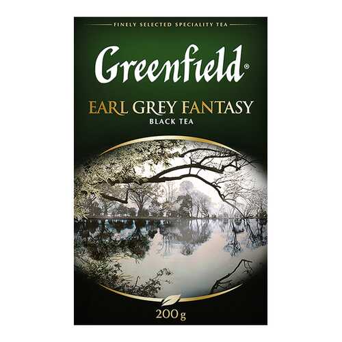 Чай черный листовой Greenfield Earl Grey Fantasy 200 г в ТНК