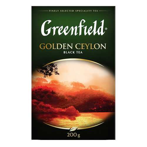 Чай черный листовой Greenfield Golden Ceylon 200 г в ТНК