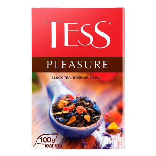 Чай черный листовой Tess Pleasure 100 г в ТНК