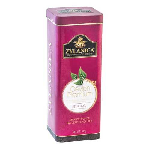 Чай черный листовой Zylanica batik design strong 100 г в ТНК