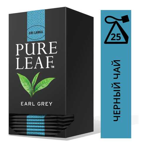 Чай черный Pure Leaf Earl Grey 25 пакетиков в ТНК