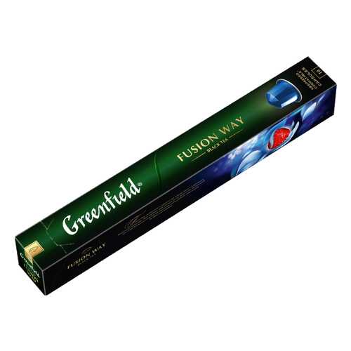 Чай черный в капсулах Greenfield Fusion Way 10 капсул в ТНК