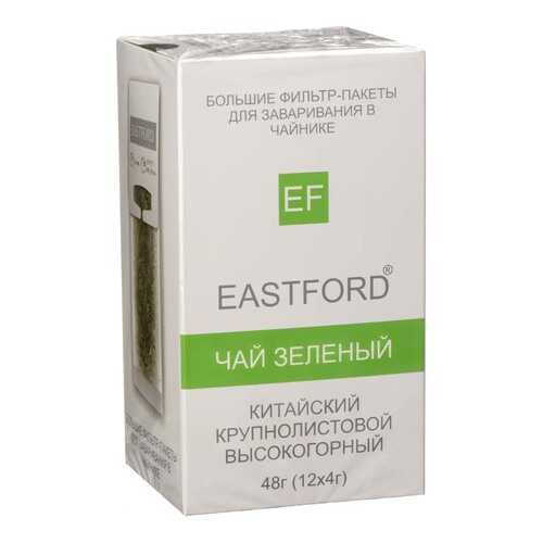 Чай Eastford Чай зеленый, зеленый листовой, 12 пакетиков в ТНК