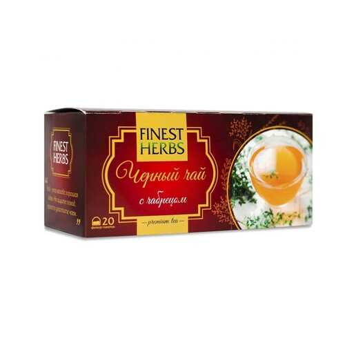 Чай Finest Herbs Чёрный чай с чабрецом, 30 гр в ТНК