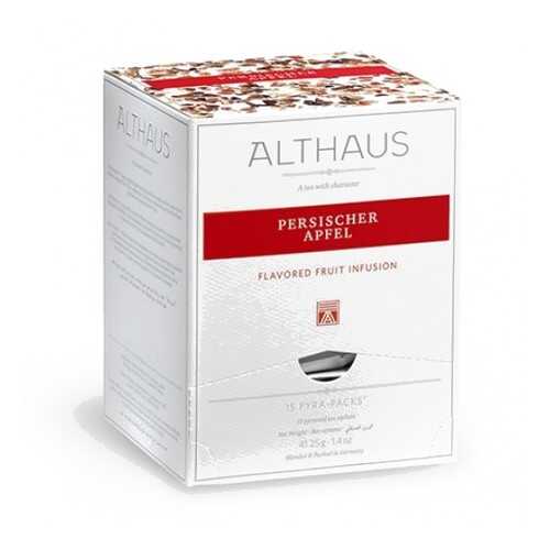 Чай фруктовый Althaus Persischer Apfel в пирамидках 15*2.75 г в ТНК
