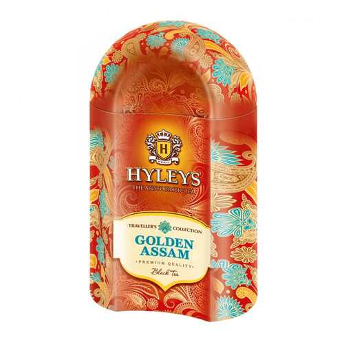 Чай Hyleys Голден ассам, черный листовой, ж/б, 100 гр в ТНК
