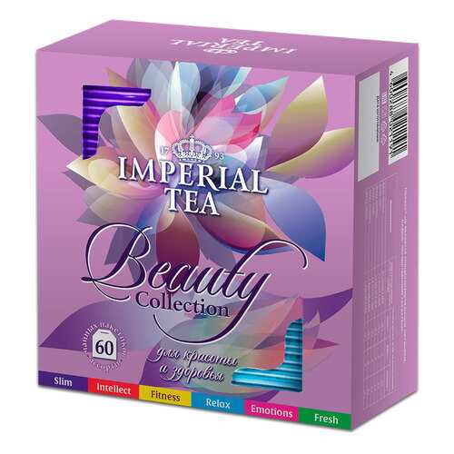Чай Imperial Tea Beauty collection ассорти 60 пакетиков в ТНК