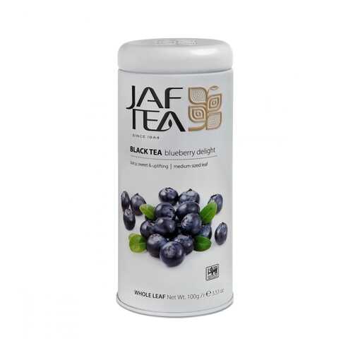 Чай Jaf Tea Blueberry Delight черный с голубикой 100 г в ТНК