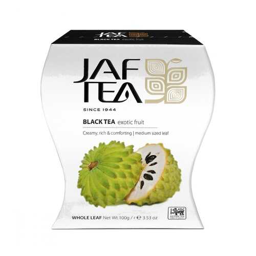Чай Jaf Tea Exotic Fruit черный листовой с саусепом 100 г в ТНК