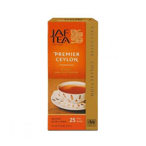 Чай Jaf Tea Premier Ceylon черный 25 пакетиков в ТНК