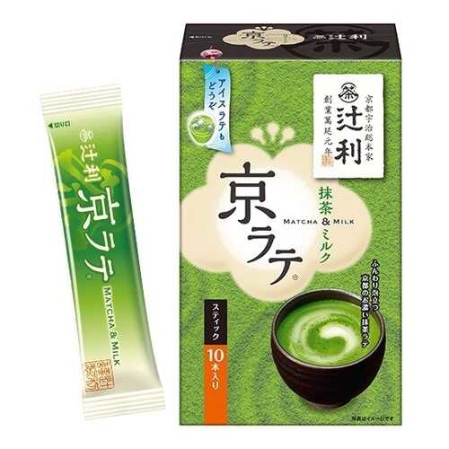 Чай матча Tsujiri латте в стиках 10 штук 140 г в ТНК