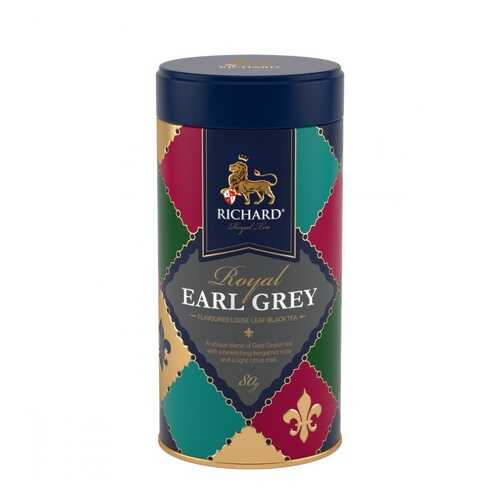 Чай Richard Royal Earl Grey черный листовой 80 г в ТНК