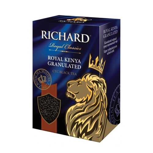 Чай Richard Royal Kenya Granulated черный ганулированный 90 г в ТНК