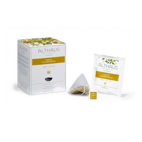 Чай травяной в пирамидках Althaus Fancy Chamomile Благородная Ромашка 15*2.25 г в ТНК