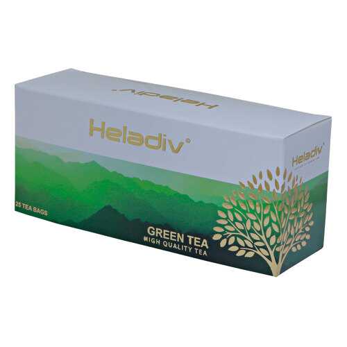 Чай в пакетиках Heladiv green tea 25 пакетов в ТНК