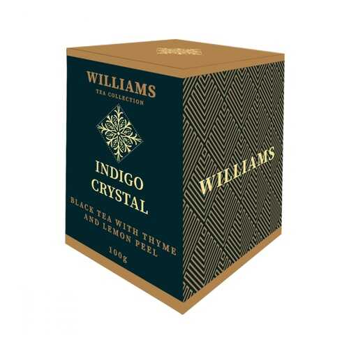 Чай Williams Indigo Crystal черный с чабрецом и цедрой лимона 100 г в ТНК