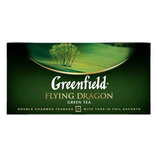 Чай зеленый Greenfield Flying Dragon 25 пакетиков в ТНК
