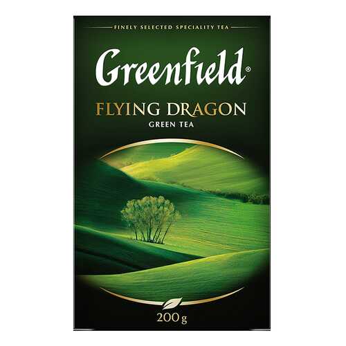 Чай зеленый листовой Greenfield Flying Dragon 200 г в ТНК