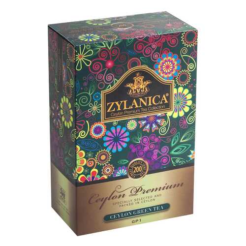 Чай зеленый листовой Zylanica ceylon premium collection 200 г в ТНК
