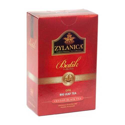 Чай Zylanica Batik Collection черный листовой ОРА 100 г в ТНК