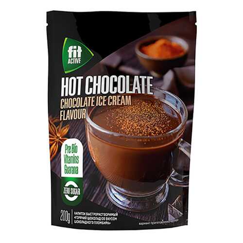 Горячий шоколад Fit Parad шоколадный пломбир низкокалорийный в ТНК