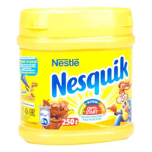 Какао Nestle Несквик 250 г Россия в ТНК