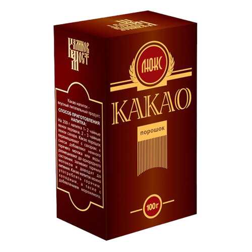Какао порошок Люкс 100 г в ТНК
