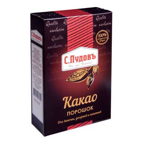 Какао-порошок С.Пудовъ 70 г в ТНК