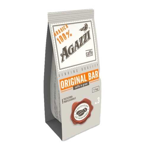 Кофе Agazzi №3 original bar арабика зерно 1 кг в ТНК