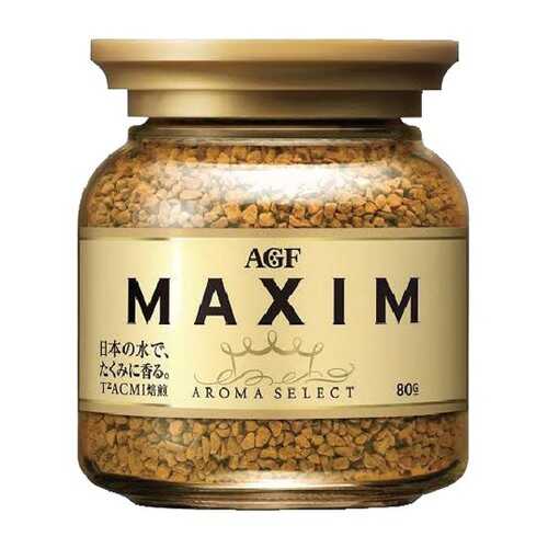 Кофе AGF Maxim растворимый gold blend 80 г в ТНК